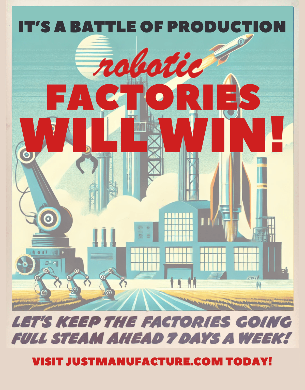 A re-imagined AI generated poster